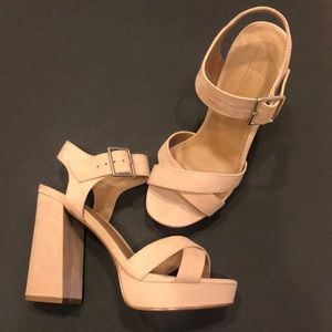 ASOS Wide Platform heels